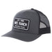 Ranch Charcoal/Black Embroidered Patch Cap