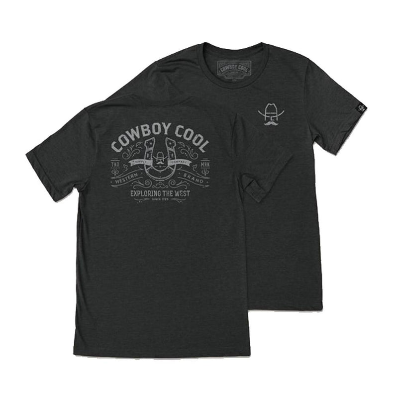 Mens Black 1725 Tee Shirt