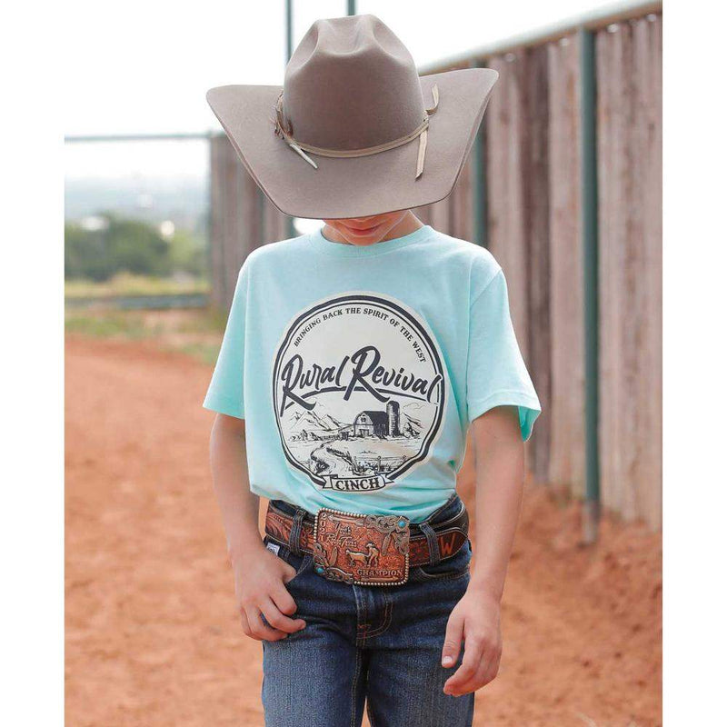 Boys Blue Rural Revival Tee