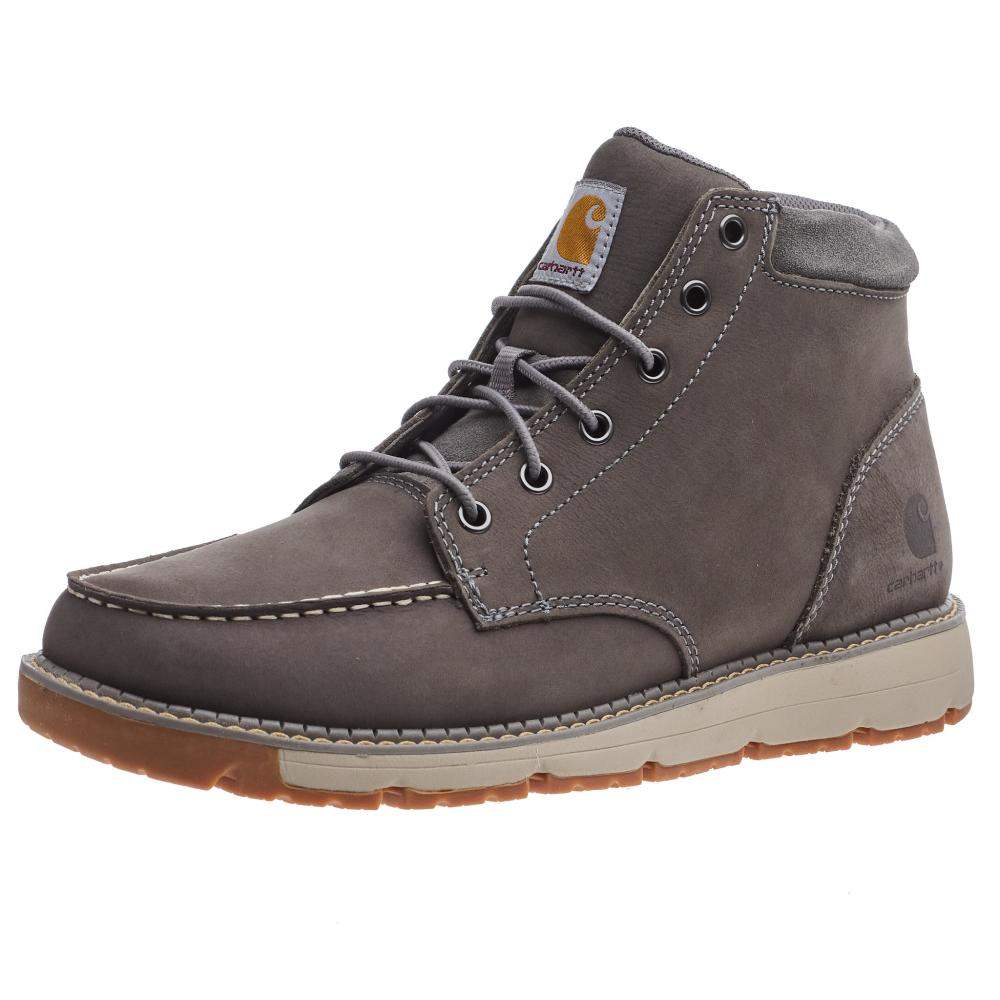 靴 WORKER MOC Carhartt Footwear Men`s Grey Millbrook Moc Toe Wedge Casual