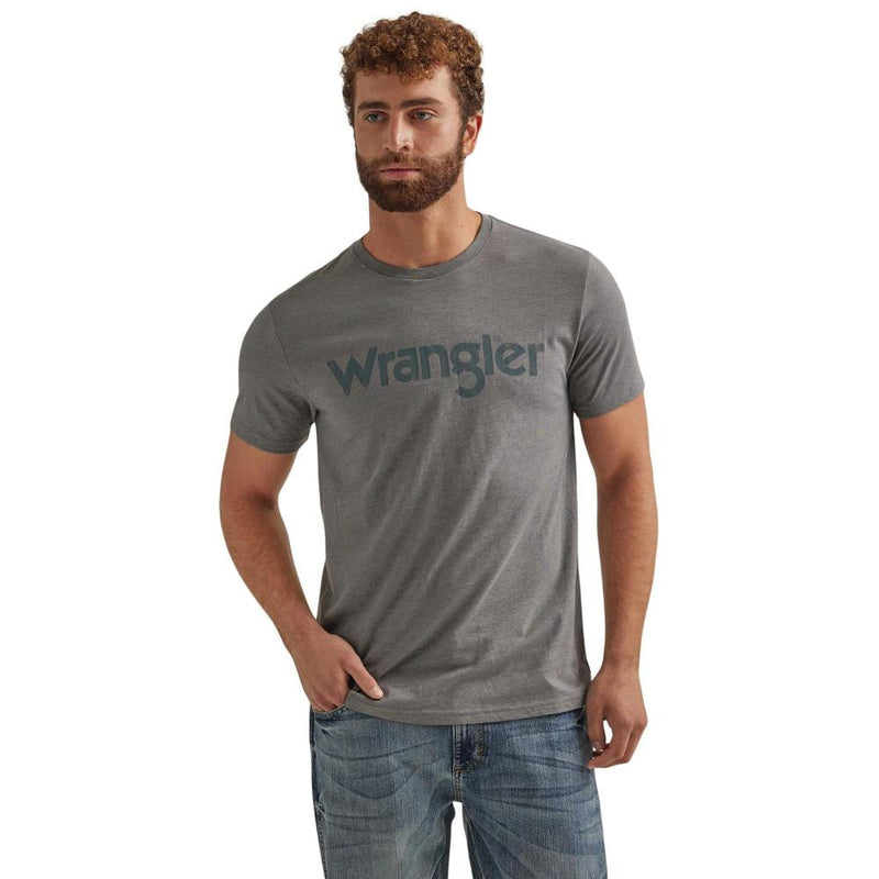 Men's Grey Logo Tee Shirt
