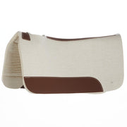 MT34031WFP Natural 3/4in 31x30 Felt Roper Saddle Pad