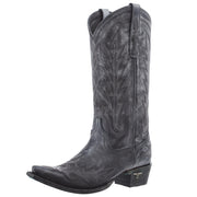 Women`s Distressed Jet Black Lexington Boot