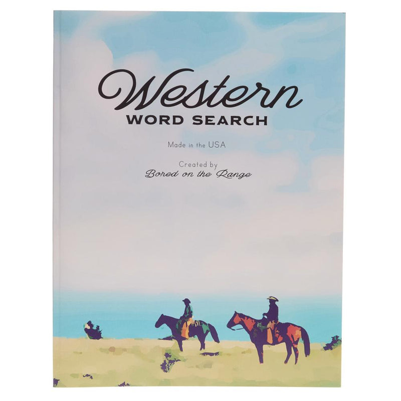 Ranch Raised Western Word Search
