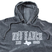 NRS Ranch Decatur TX Charcoal Hoodie