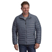Mens Grey/Blue Lightweight Crushable Jacket