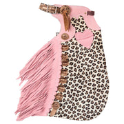 Cheetah and Pink Heart 2-3T Youth Chap