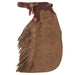 Tooled Basket Stamp Yoke Saddle Brown 4-5T Youth Chaps