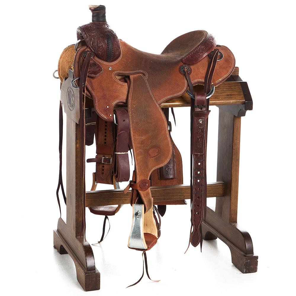 Nrs Competitor Series Used 15in Team Roping Saddle