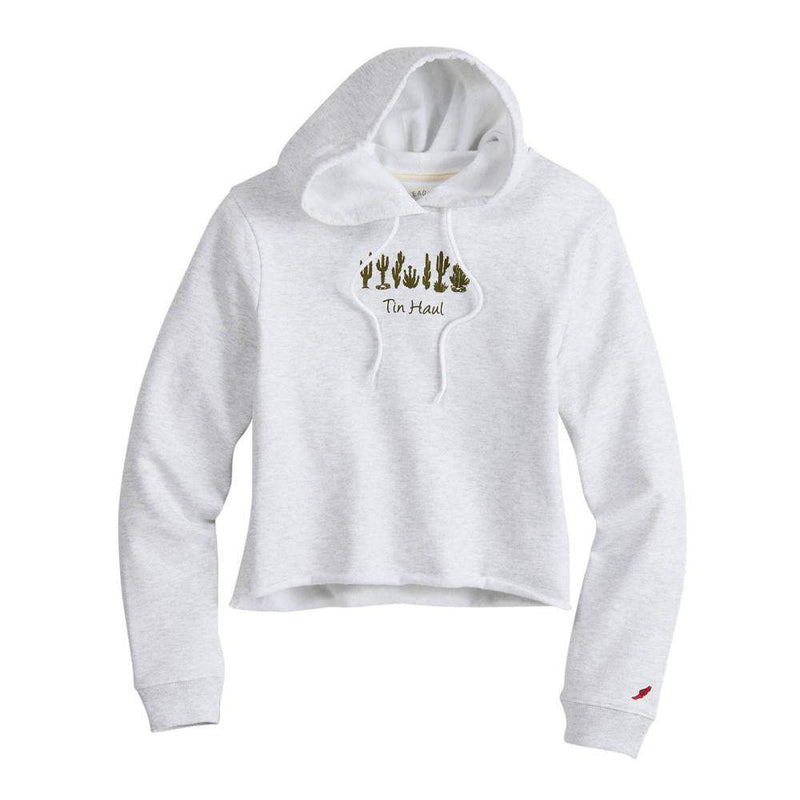 Women's Cactus Cropped Hoodie