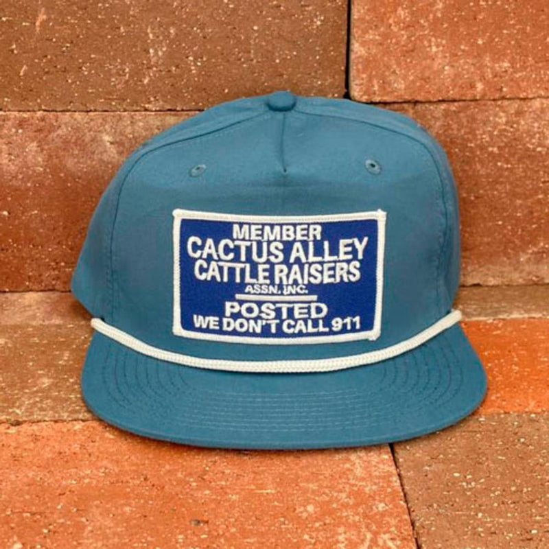 Posted Navy White Cap