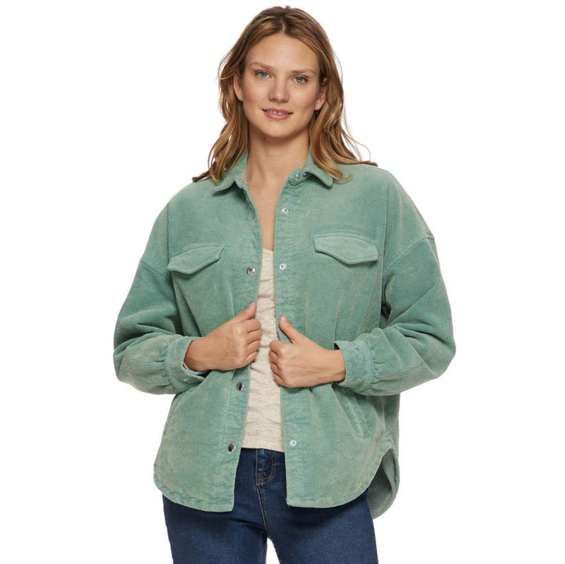 Womens Alva Quilted Overshirt