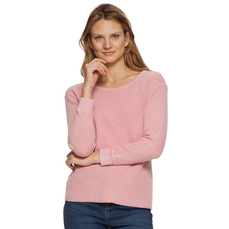 Womens Fayston Mauve Long Sleeve Tee