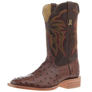 Men`s Kango Tobac Full Quill Ostrich Vamp 11In Tuscany Meil Top