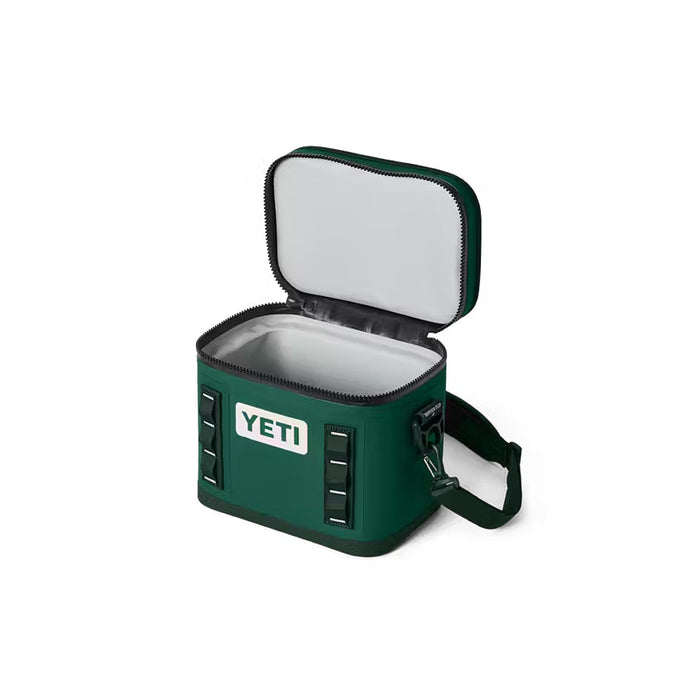 Yeti Coolers Hopper Flip 8 Black Forest Green Soft Cooler