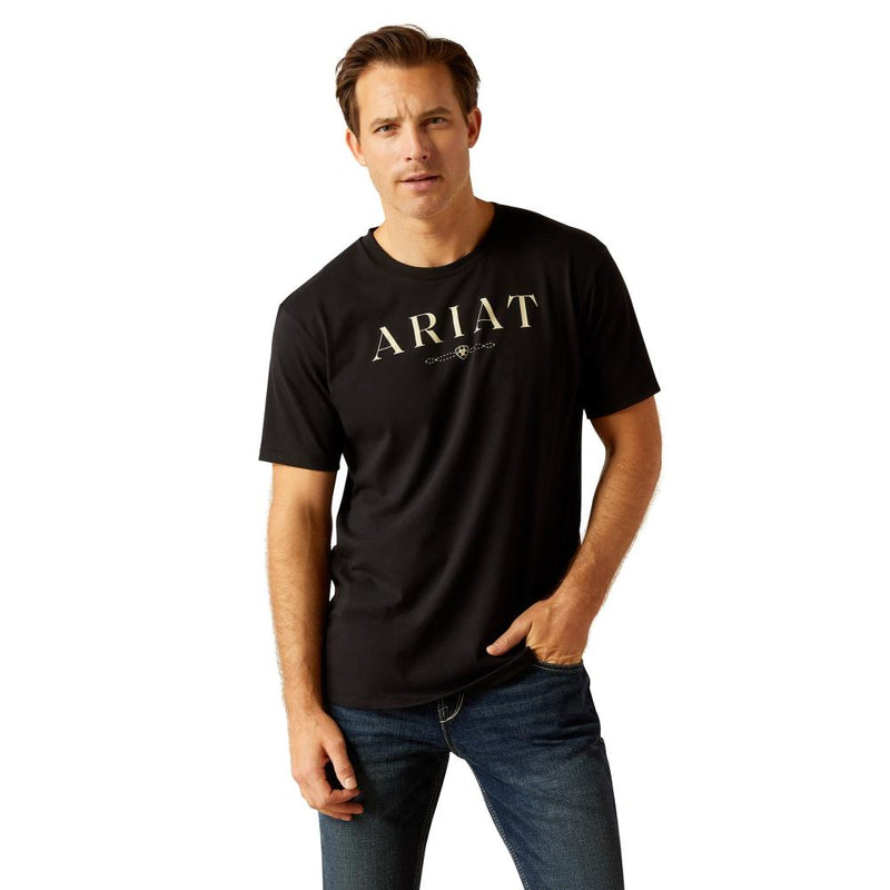 Mens B&W Logo Tee