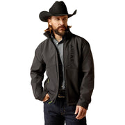 Mens Logan Black Softshell Jacket