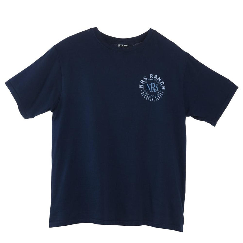 NRS Reactive Navy Round Logo Tee