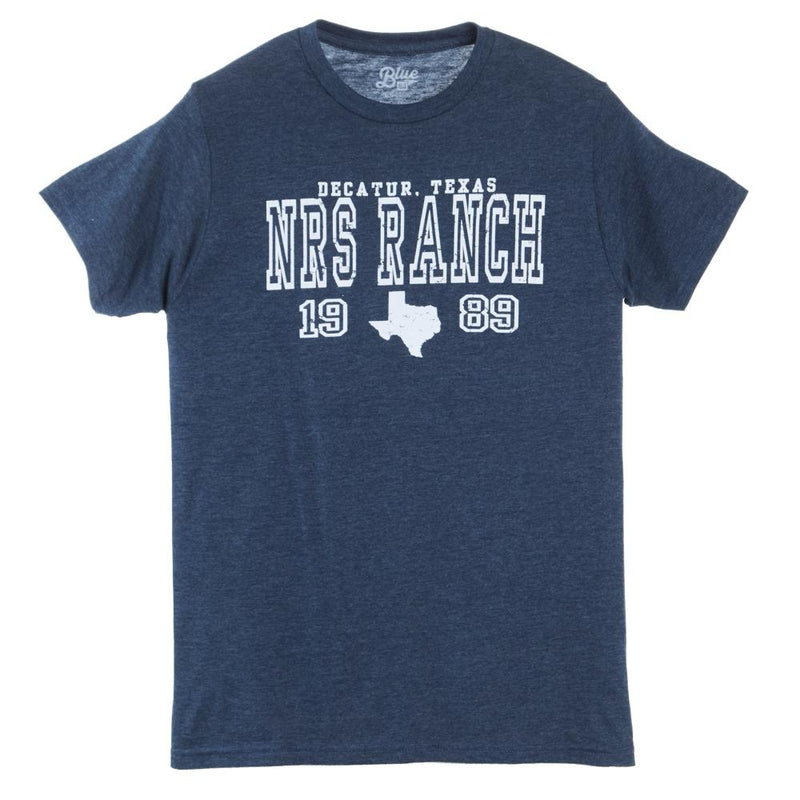 NRS Ranch Decatur TX Navy Tee