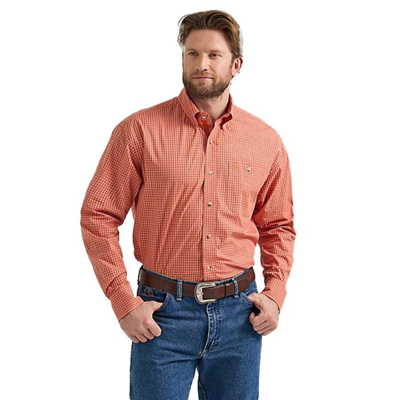 Men's Sienna Check Long Sleeve Button Shirt
