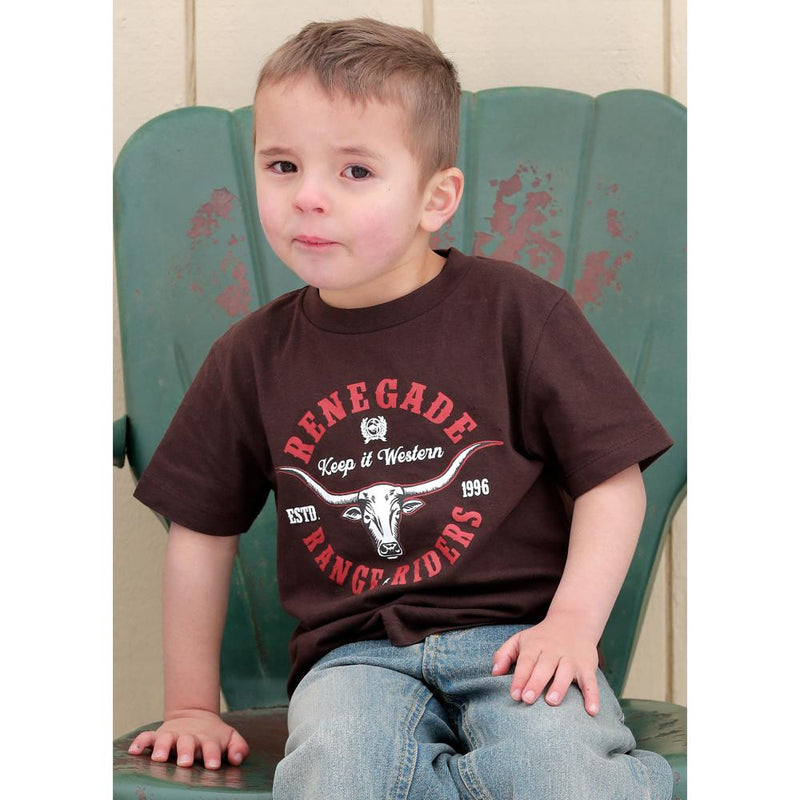 Infant Boys Brown Renegade Tee