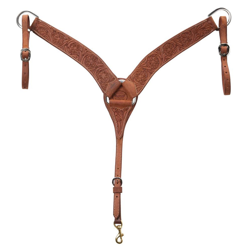 2in TB Floral Roughout Breastcollar