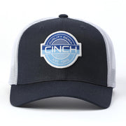 Mens Logo Blue Trucker Cap