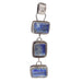 Lapis 3 Stone Lariat Pendant