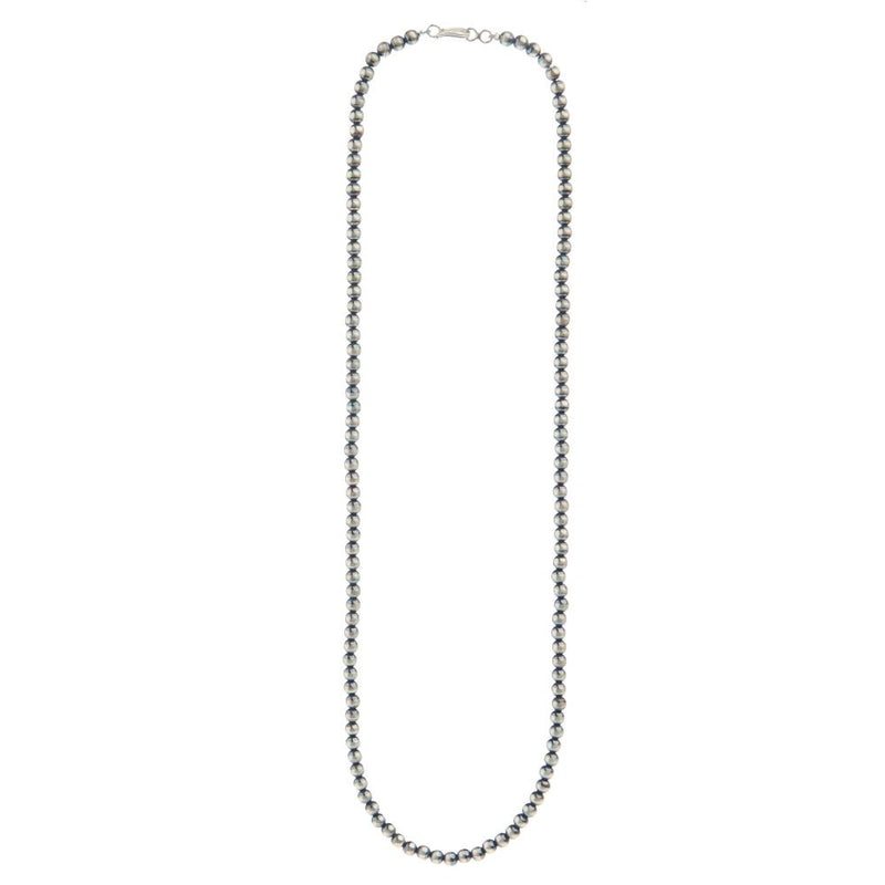 24" 5mm Navajo Pearl Necklace