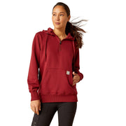 Womens Rebar Skill Set 1/2 Zip Hoodie