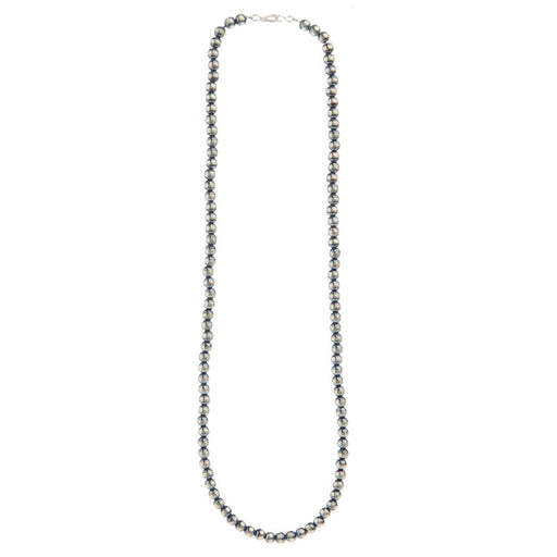 24" 6mm Navajo Pearl Necklace