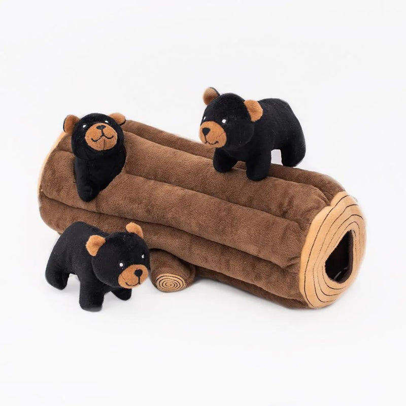 Burrow Black Bear Log