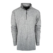 Mens Grey Quarter Zip