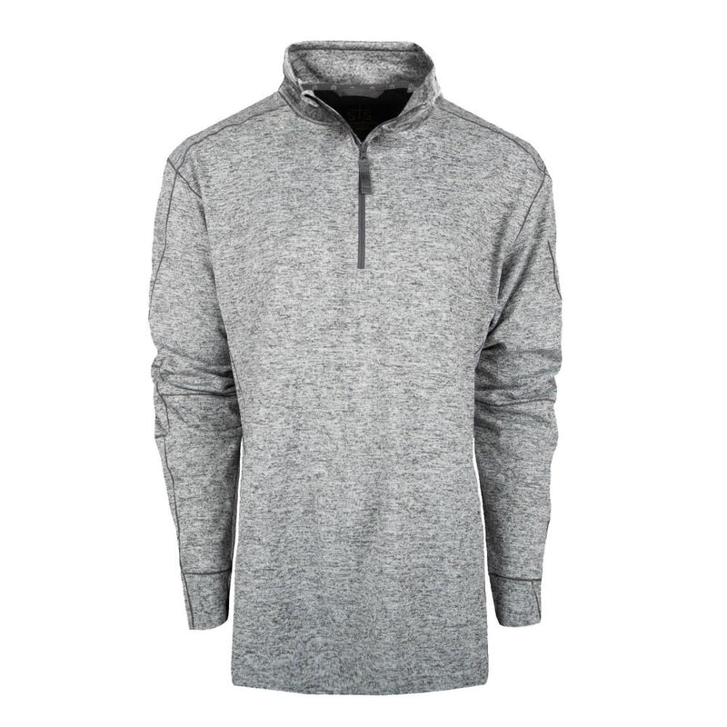 Mens Grey Quarter Zip