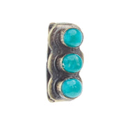 3 Stone Turquoise Watch Slide