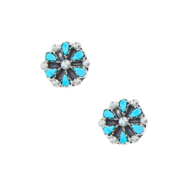 Sml Turquoise Cluster Earrings