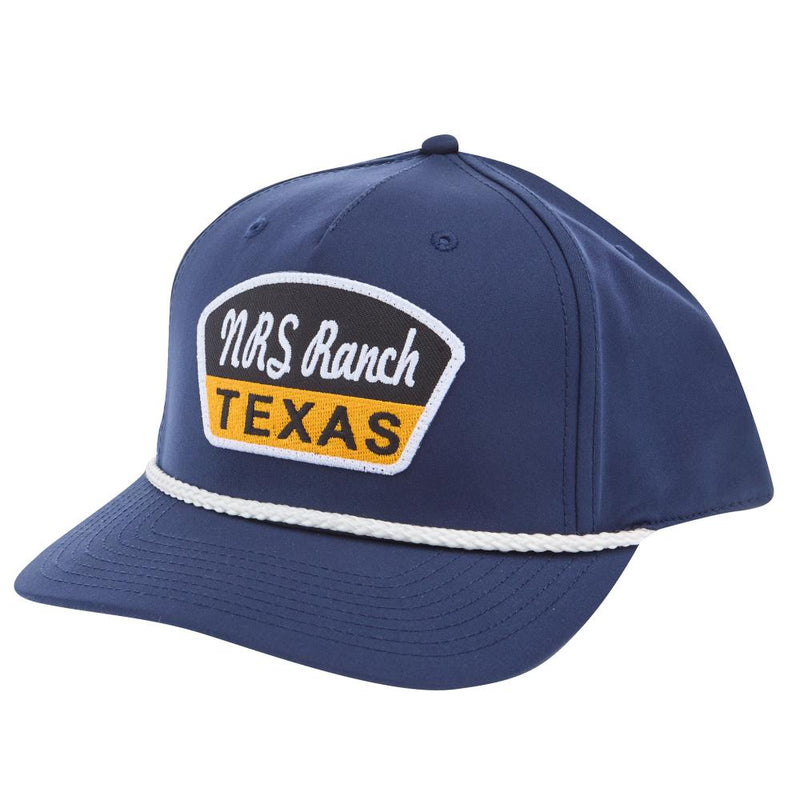 Ranch Texas Cursive Logo Navy/White Cap