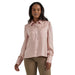 Women's Satin Rodeo Blouse in Pink