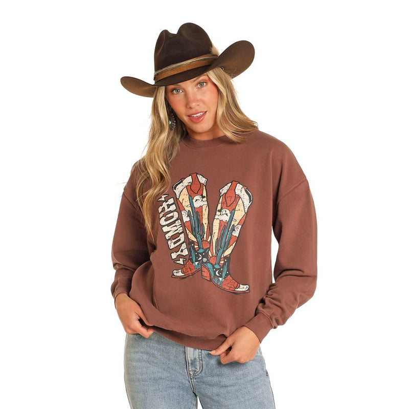 and Women's Howdy Oversized Sweatshirt