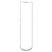 Navajo Pearl and Turquoise on Chain Necklace