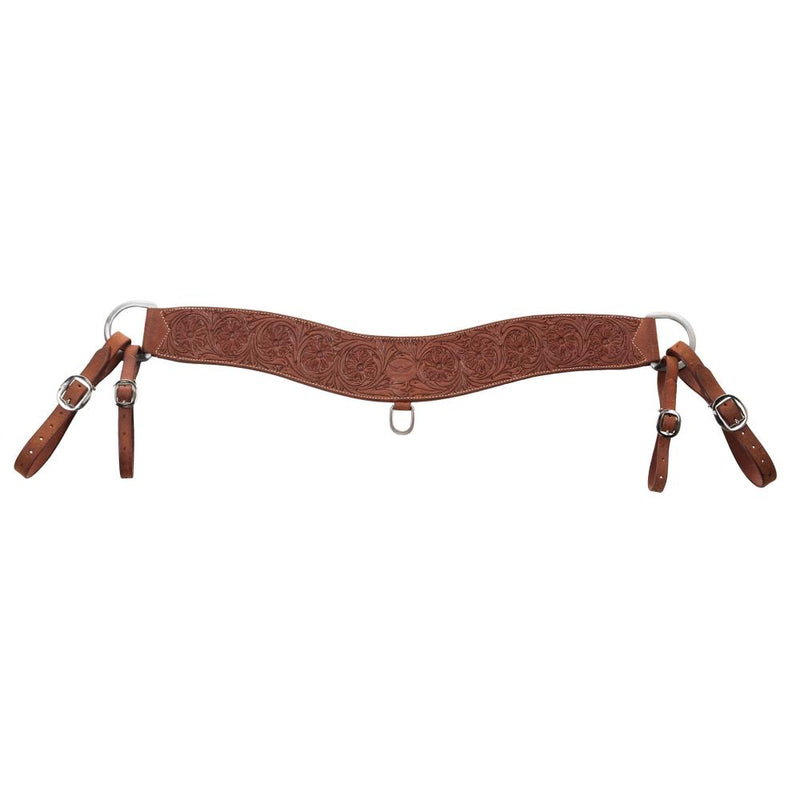 4in Trevor Brazil Roughout Floral Breast Collar