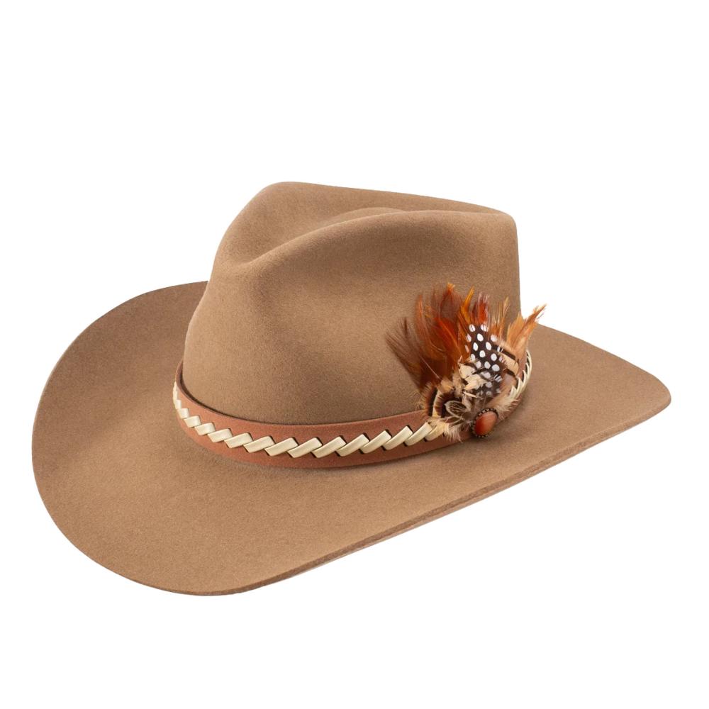 Charlie 1 Horse Lainey Wilson Road Runner Pecan 3 1/4in Brim Hat
