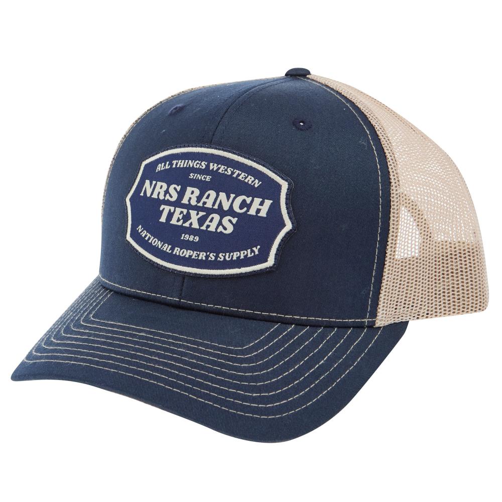 NRS Ranch Texas Patch Navy/Khaki Cap