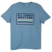 National Ropers Supply All Things Western Mist Tee