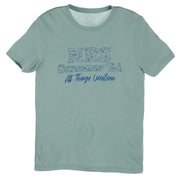 NRS Summer 24 Brand Logo Prism Blue Tee