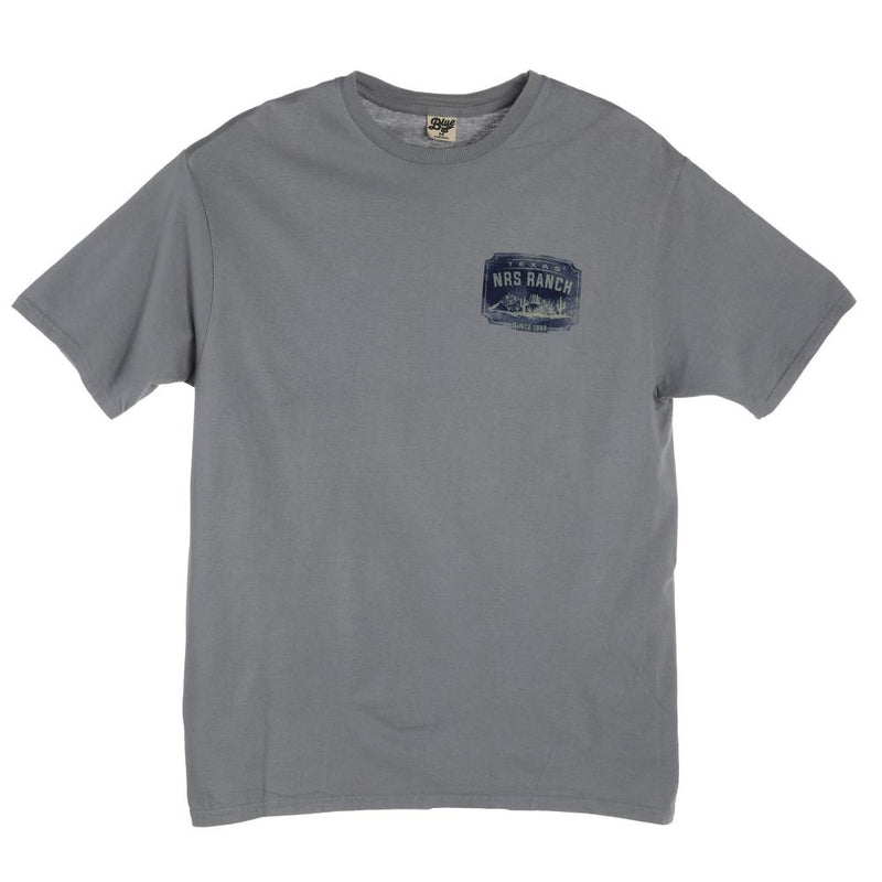 NRS Ranch Desert Logo Steel Grey Tee
