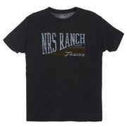 NRS Ranch Texas Slope Logo Black Tee