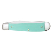 Case Seafoam Green G 0 - Smooth Trapper (10254 SS) Knife