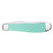 Case Seafoam Green G 0 - Smooth Trapper (10254 SS) Knife