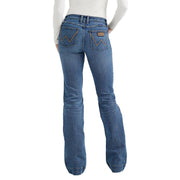 Women's Retro Mae Wide Leg Trouser Jean in Iris